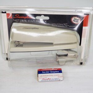 NEW Swingline Desktop Stapler # 545 w/ Staple Remover - MISSING ORIGINAL STAPLES